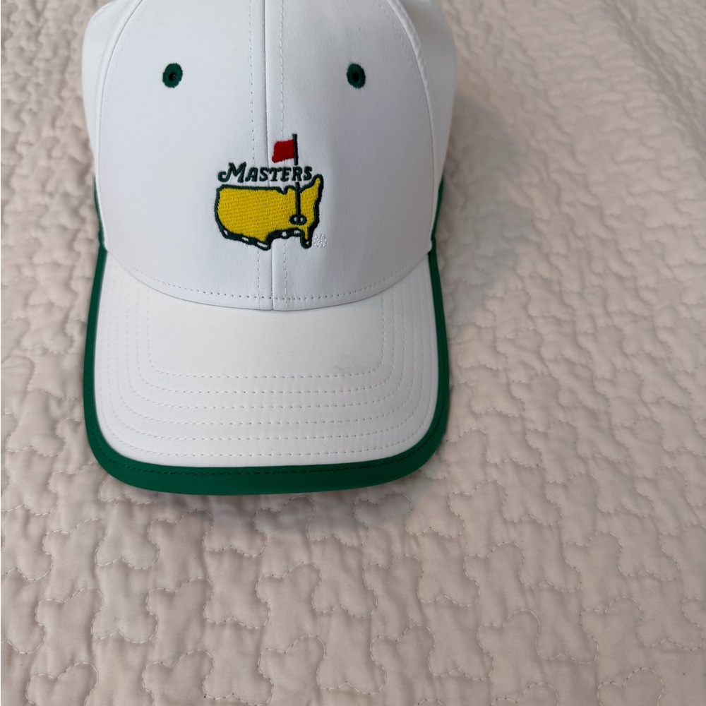 American Needle White and Green Hat